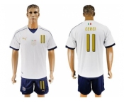 Italy #11 Cerci Away Soccer Country Jersey