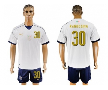 Italy #30 Ranocchia Away Soccer Country Jersey