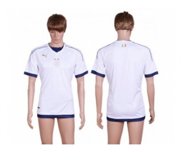 Italy Blank Away Soccer Country Jersey1