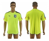 Italy Blank Shiny Green Goalkeeper Soccer Country Jerseys