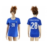 Women's Italy #28 Bonaventura Home Soccer Country Jersey