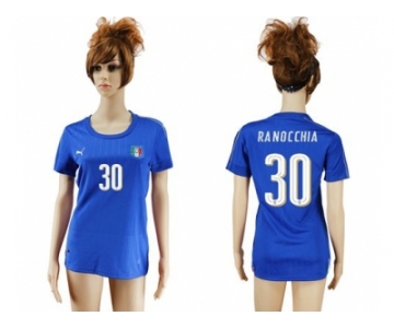 Women's Italy #30 Ranocchia Home Soccer Country Jersey