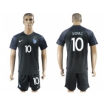 France #10 Gignac Away Soccer Country Jersey