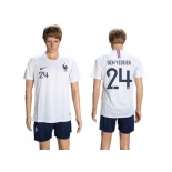 France #24 Ben Yedder Away Soccer Country Jersey