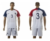 France #3 Evra Away Soccer Country Jersey1