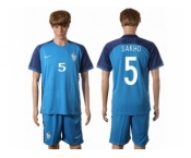 France #5 Sakho Home Soccer Country Jersey