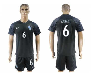 France #6 Cabaye Away Soccer Country Jersey1