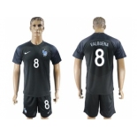 France #8 Valbuena Away Soccer Country Jersey