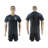 France Blank Away Soccer Country Jersey1