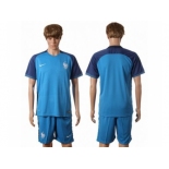 France Blank Home Soccer Country Jersey