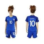 Women France #10 Gignac Home Soccer Country Jersey