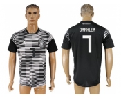 Germany #7 Draxler Black Soccer Country Jersey