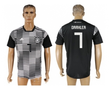 Germany #7 Draxler Black Soccer Country Jersey