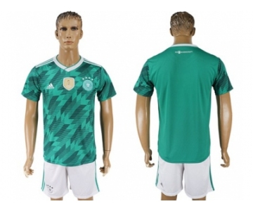 Germany Blank Away Soccer Country Jersey