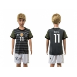 Germany #11 Klose Away Kid Soccer Country Jersey