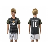 Germany #18 Klinsmann Away Kid Soccer Country Jersey