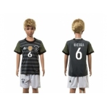 Germany #6 Khedira Away Kid Soccer Country Jersey