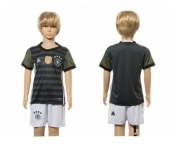 Germany Blank Away Kid Soccer Country Jersey