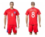 England #8 Barkley Away Soccer Country Jersey1