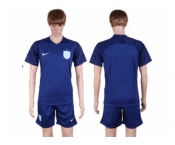 England Blank Away Soccer Country Jersey