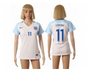 Women England #11 Sterling Home Soccer Country Jersey