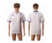 Iceland Blank Away Soccer Country Jersey