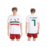 Mexico #7 M.Layun Away Soccer Country Jersey
