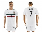 Mexico #7 M.Layun Away Soccer Country Jersey