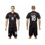 Portugal #18 Raphael SEC Away Soccer Country Jersey