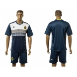 Sweden Blank Away Soccer Country Jersey