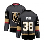 Youth Vegas Golden Knights #38 Tomas Hyka Authentic Black Home Fanatics Branded Breakaway NHL Jersey