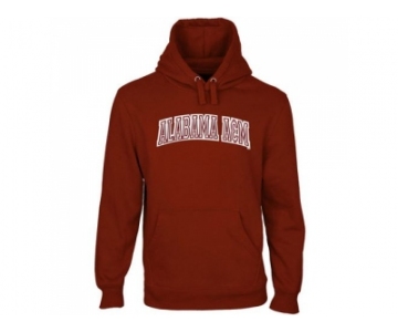 Alabama A&M Bulldogs Arch Name Pullover Hoodie Maroon