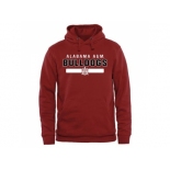 Alabama A&M Bulldogs Team Strong Pullover Hoodie Maroon