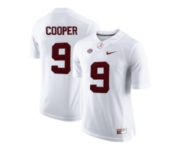 2016 Alabama Crimson Tide Amari Cooper #9 College Football Limited Jersey - White