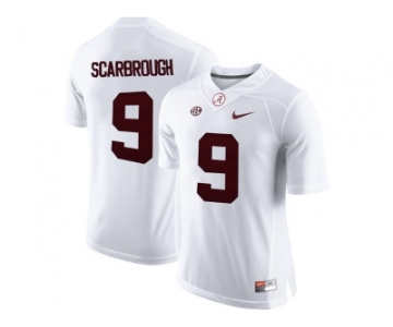 2016 Alabama Crimson Tide Bo Scarbrough #9 College Football Limited Jersey - White