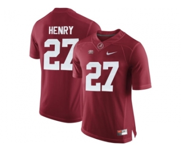 Alabama Crimson Tide Derrick Henry #27 College Football Diamond Quest Jersey - Crimson