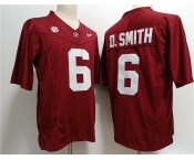 Men's Alabama Crimson Tide #6 DeVonta Smith Red 2023 F.U.S.E. Stitched Jersey