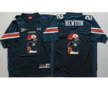 Auburn Tigers #2 Cam Newton Blue Player Fashion Stitched NCAA Jersey