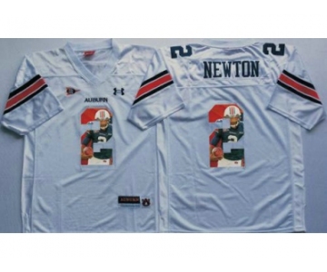Auburn Tigers #2 Cam Newton White Player Fashion Stitched NCAA Jersey