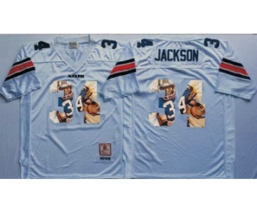 Auburn Tigers #34 Bo Jackson White Player Fashion Stitched NCAA Jersey