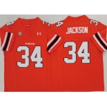 Men's Auburn Tigers #34 Bo Jackson Orange 2024 F.U.S.E. Limited Stitched Jersey Men's Auburn Tigers #34 Bo Jackson Orange 2024 F.U.S.E. Limited Stitched Jersey