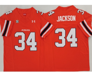 Men's Auburn Tigers #34 Bo Jackson Orange 2024 F.U.S.E. Limited Stitched Jersey