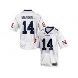 Men's Under Armour Nick Marshall #14 Auburn Tigers College Football Jersey - White