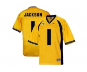 Men's California Golden Bears DeSean Jackson #1 College Football Jersey - Golden