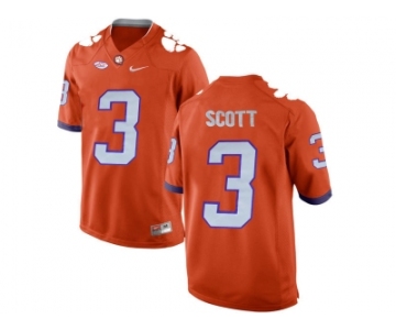 2016 Clemson Tigers Artavis Scott #3 College Football Limited Jersey - Orange