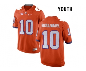 2016 Youth Clemson Tigers Ben Boulware #10 College Football Limited Jersey - Orange