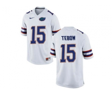 Florida Gators Tim Tebow #15 College Football Jersey - White