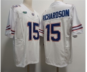 Men's Florida Gators #15 Anthony Richardson White Stitched Jersey