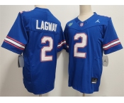 Men's Florida Gators #2 DJ Lagway Royal F.U.S.E. Stitched Jersey