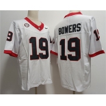 Gonzaga Bulldogs #19 Brock Bowers White Stitched Jersey
